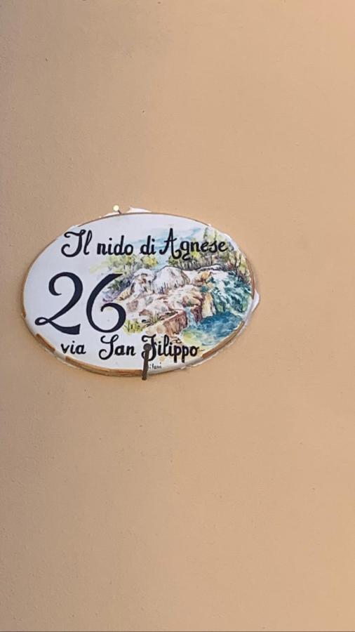 Apartamento Il Nido Di Agnese Bagni San Filippo Exterior foto